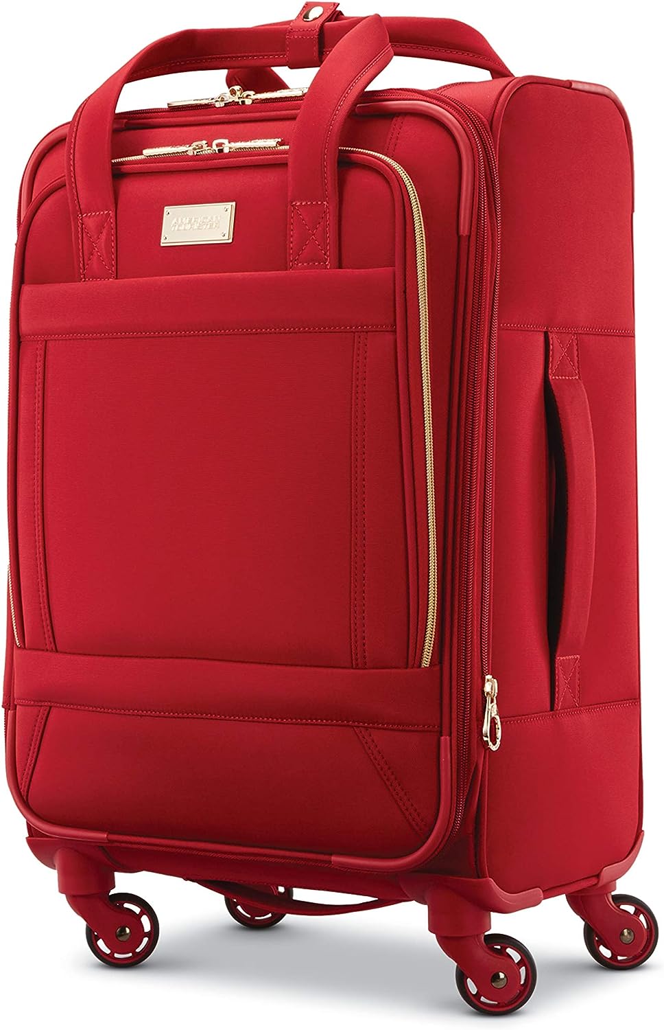 11. The American Tourister Belle Voyage Carry-on Spinner Luggage for Seniors 
